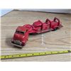 Image 2 : Vintage friction toy fire truck- S.F.D- 12"L