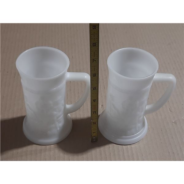 (2) Antique Mugs.