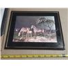 Image 3 : Picture Frames and Horse Picture.