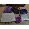Image 1 : Lot of Bags, Suitcase, Tins, etc.