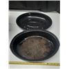 Image 5 : (2) Black Enamel Canning Pot.