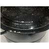 Image 8 : (2) Black Enamel Canning Pot.