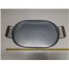 Image 5 : Wood Handles Tray and Two Pots.