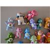 Image 4 : Vintage Collection of Poseable Care Bears, Cousins and Wuzzles with some Accessories