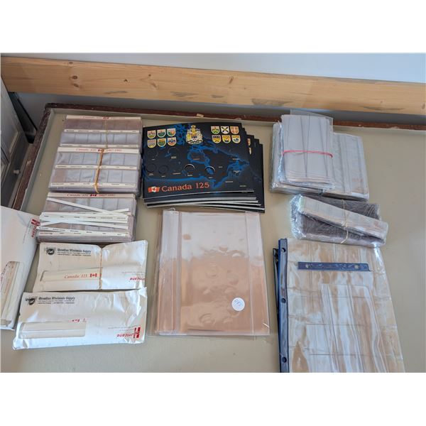 Plastic Coin Sleeves, 1992 Commerative Coin Set Packaging