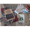 Image 2 : Coins & Currency Book, Canvas Bags, Box of Film Canisters