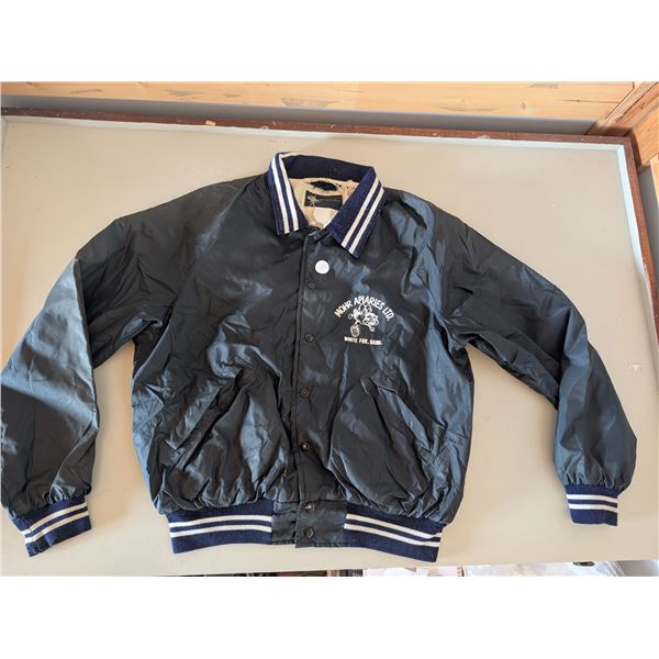 Lightweight Vintage Nylon Bomber Jacket - some tears in lining - XL on tag
