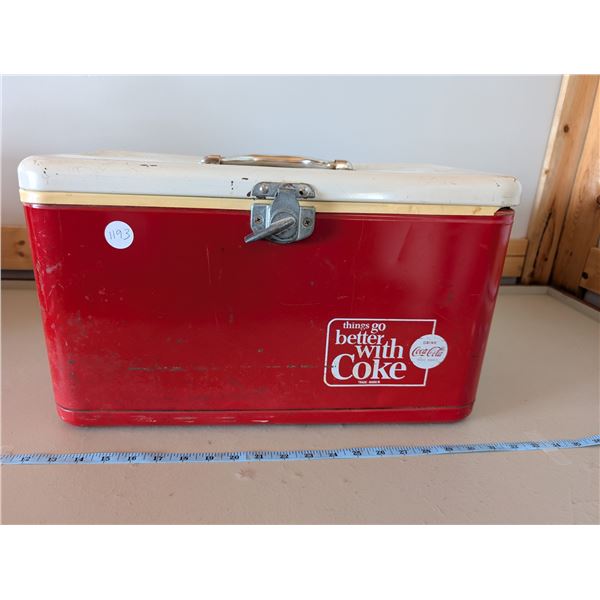 Vintage Coca-Cola Cooler