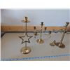 Image 4 : Various Brass Candle Holders