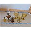 Image 1 : Amber Goblets and Miniature Lamps
