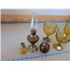Image 2 : Amber Goblets and Miniature Lamps