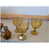 Image 3 : Amber Goblets and Miniature Lamps