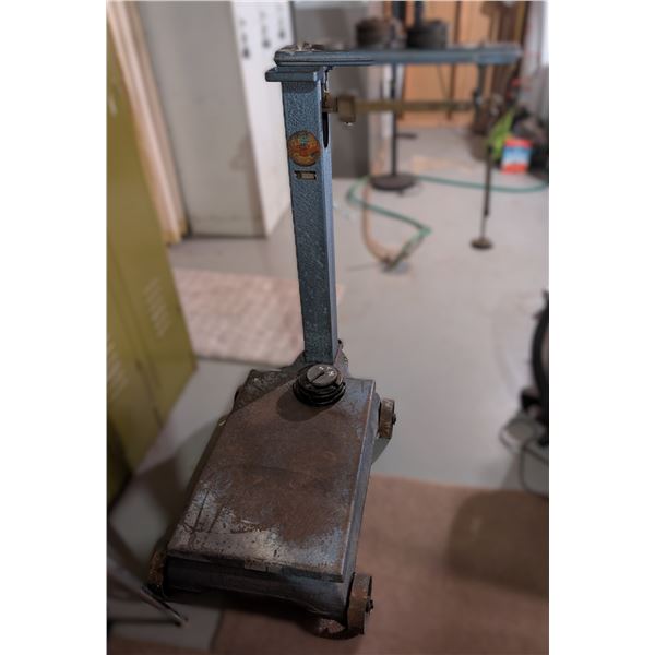 1940s Canadian Fairbanks-Morse 500lb Platform Scale with Weights