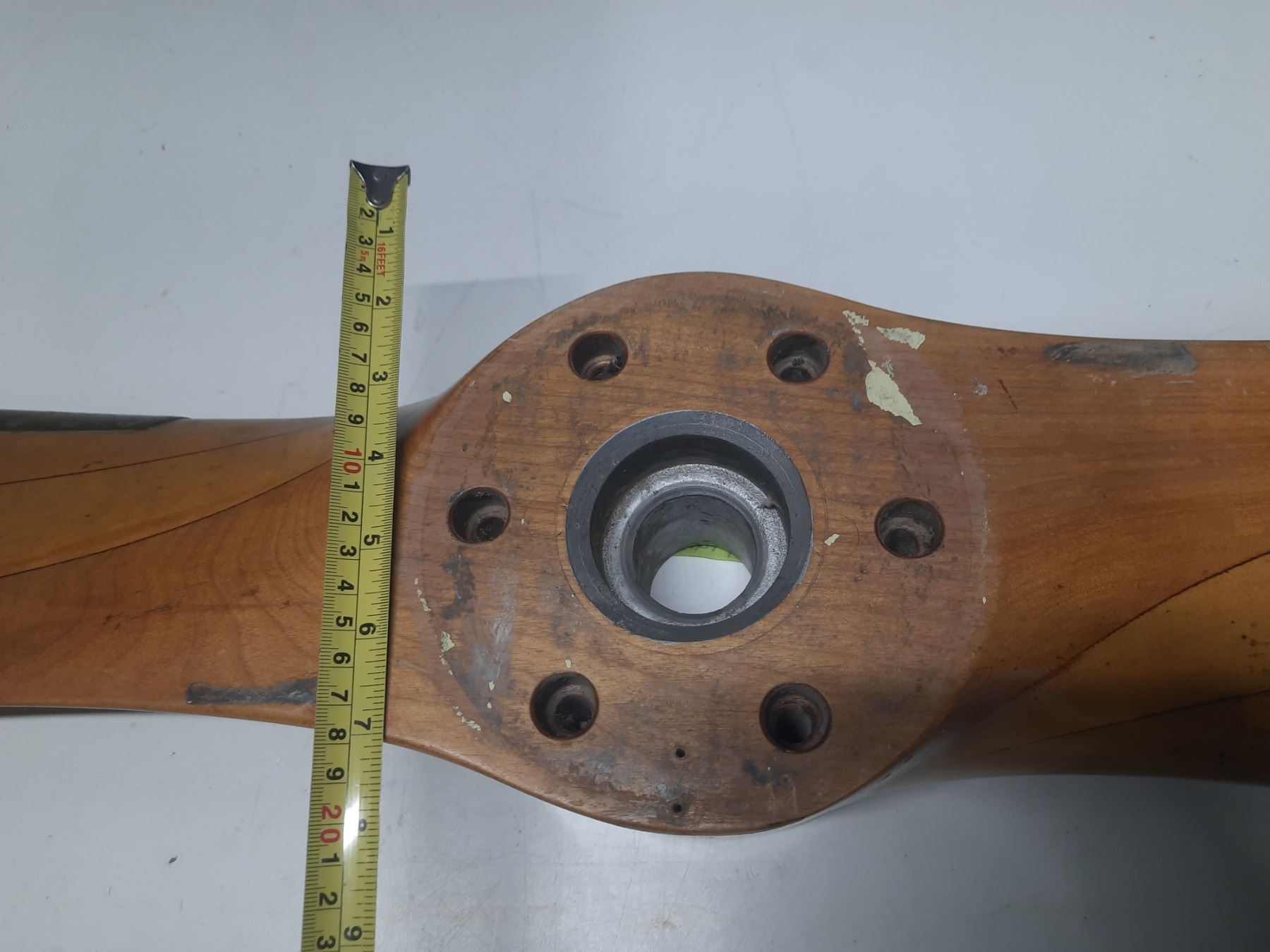 74 Inch Propeller Vintage Late 1940's Sensenick Airplane Propeller #R9545. (Length 74