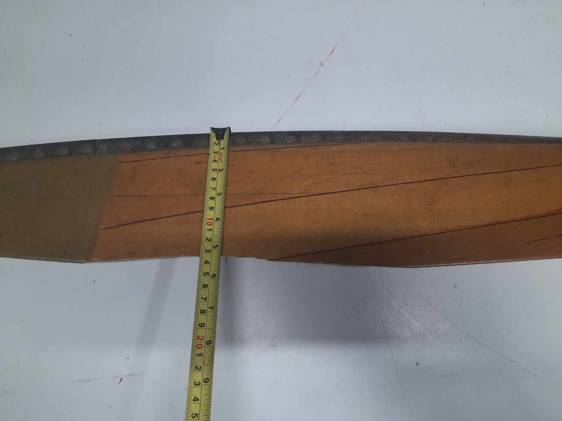 74 Inch Propeller Vintage Late 1940's Sensenick Airplane Propeller #R9545. (Length 74