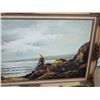 Image 3 : Antique Maritime Painting Original Signed R. King. 56"x31"