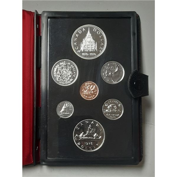 1976 R.C.M. Canada Double Dollar  Specimen 7 Coin Set.