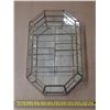 Image 1 : Vintage Brass Glass Display Case.