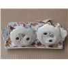 Image 5 : 1950's Josef Originals Porcelain Dolls on Tray.
