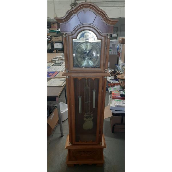 Grandfather Clock. (Height 71" X Length 17.5" X Breadth 9")