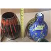 Image 4 : Lot of Vintage Vases, etc. [Rosevill, Blue Shafford Mountain Pottery, etc. (9)]