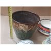 Image 6 : Lot of Vintage Vases, etc. [Rosevill, Blue Shafford Mountain Pottery, etc. (9)]