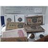 Image 6 : Lot of Token/Foreign Currency/Canadian Currency and Misc. Items.