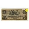 Image 1 : Counterfeit Colonial Bank of Canada 1859 $3. This is not a real note.