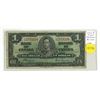 Image 1 : 1937 $1 Bank of Canada. Coyne-Towers signatures. S/M Prefix. BC-21d. Fine.