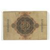 Image 2 : Germany - Empire. 1908 20 Mark Reichsbanknote. VG.
