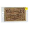 Image 1 : Germany – Empire. 1914 20 Mark Darlehenskassenschein. Good.