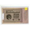 Image 1 : Germany – Weimar Republic. 1923 100,000 Mark. VF.