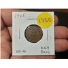Image 1 : 1925 Canadian Small Cent. Key Date. VG10.