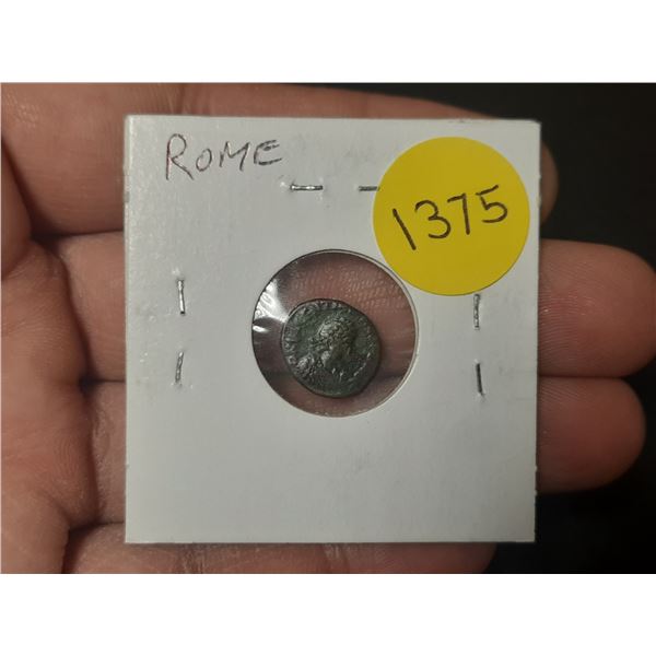 Ancient Roman bronze coin. Unknown Emperor.