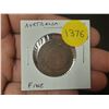 Image 1 : Australia. 1931 Half Penny. Fine.
