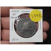 Image 1 : Isle of Man. 1976 50 Pence. Viking Ship. 7-sided coin. VF+.