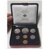 Image 1 : 1972 Double Custom set with 2 Cents. BU finish. Housed in its original red case with Canada[x=#8217/
