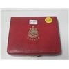Image 3 : 1972 Double Custom set with 2 Cents. BU finish. Housed in its original red case with Canada[x=#8217/