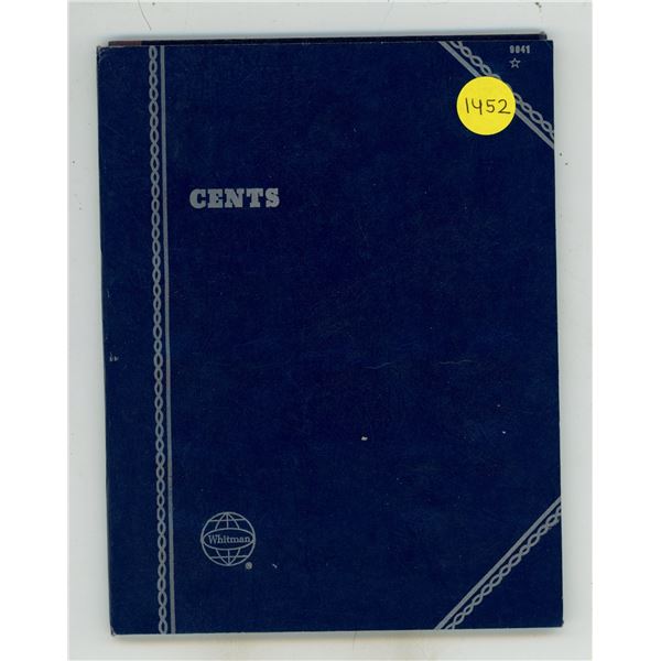 Canadian Small Cent Collection 1973 to 1994. Most are BU. Housed in a blue Whitman folder.