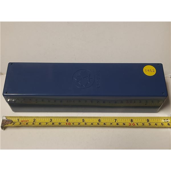 Uni-Safe Hard Plastic Box for storing coins in 2X2s. Used.