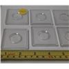 Image 2 : Lot of 10 Hard Plastic Holders for Canadian 10 Cents or U.S. Dimes. Used