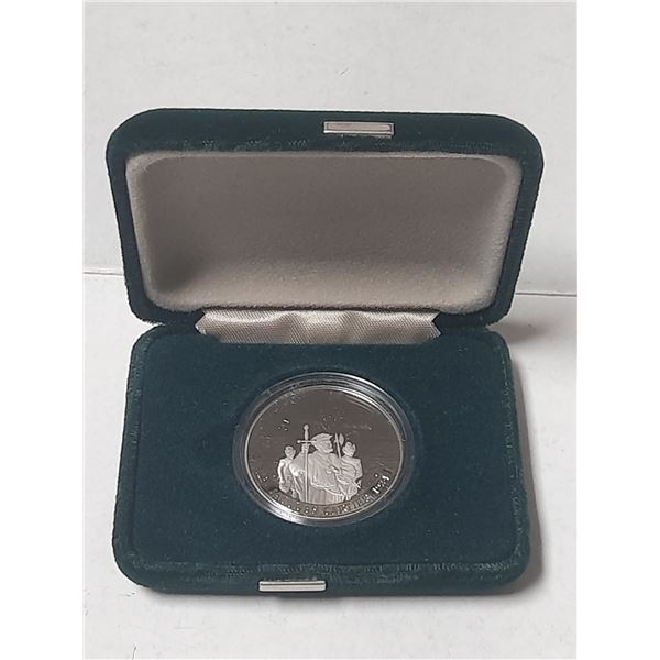 1534 - 1984 Jacques Cartier Nickel Dollar commemorating the 450th Anniversary of his arrival in Queb