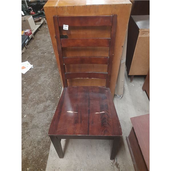 Wood Chair. (39" Height)