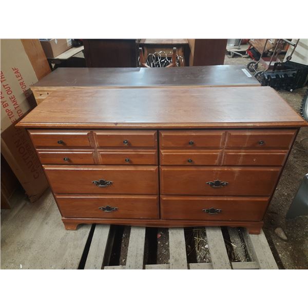 Wooden Dresser. (48" X 16" X 30")