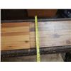 Image 2 : Vintage wicker planter box likely features a metal liner and is constructed in a style popular durin