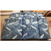 Image 1 : (2) Canvas Summer Palm Patio Chair Cushion. (42" X 22" )