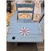 Image 1 : Vintage kids school desk painted- 30" by 21" by 24"H