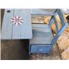 Image 4 : Vintage kids school desk painted- 30" by 21" by 24"H