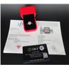 Image 1 : #1530-2.00 CT GRA CERTIFIED RADIANT CUT MOISSANITE STONE VVS D COLOR WITH 36 ROUND BRILLIANT CUT CUB