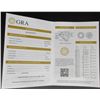 Image 11 : #1534-3.00 CT GRA CERTIFIED ROUND BRILLIANT CUT MOISSANITE STONE VVS D COLOR WITH 12 ROUND BRILLIANT
